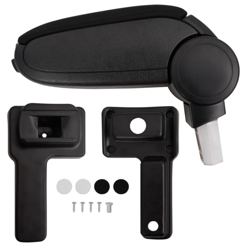vidaXL Reposabrazos para coche ABS negro 14,5x32x(27-46) cm vidaXL Reposabrazos para coche ABS negro 14,5x32x(27-46) cm