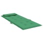 vidaXL Cojines de silla con respaldo alto 6 uds tela Oxford verde vidaXL Cojines de silla con respaldo alto 6 uds tela Oxford verde