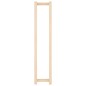 vidaXL Toallero de madera maciza de pino 23x18x110 cm vidaXL Toallero de madera maciza de pino 23x18x110 cm