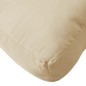 vidaXL Cojín para sofá de palets beige 80x40x10 cm vidaXL Cojín para sofá de palets beige 80x40x10 cm