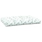vidaXL Cojín para palés tela estampado de hojas 120x80x12 cm vidaXL Cojín para palés tela estampado de hojas 120x80x12 cm