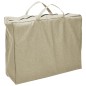 vidaXL Parque infantil para bebés con colchón tela lino gris taupé vidaXL Parque infantil para bebés con colchón tela lino gris taupé