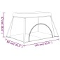 vidaXL Parque infantil para bebés con colchón tela lino gris taupé vidaXL Parque infantil para bebés con colchón tela lino gris taupé