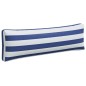vidaXL Cojines para palés 3 piezas tela Oxford azul y blanco a rayas vidaXL Cojines para palés 3 piezas tela Oxford azul y blanco a rayas