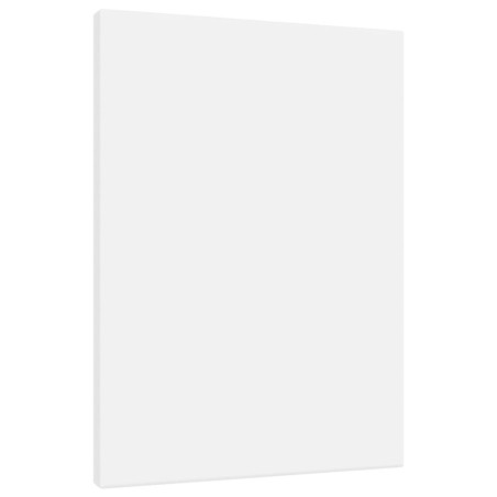 vidaXL Lienzos tensados 12 uds madera maciza de pino y tela blanco