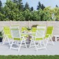 vidaXL Cojines de silla respaldo alto 6 uds tela Oxford verde brillo vidaXL Cojines de silla respaldo alto 6 uds tela Oxford verde brillo