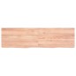 vidaXL Tablero mesa madera roble tratada marrón claro 180x50x(2-6) cm vidaXL Tablero mesa madera roble tratada marrón claro 180x50x(2-6) cm