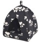 vidaXL Cama cubo para gatos tamaño L negro vidaXL Cama cubo para gatos tamaño L negro