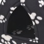 vidaXL Cama cubo para gatos tamaño L negro vidaXL Cama cubo para gatos tamaño L negro