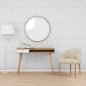 vidaXL Paneles de pared 24 uds EPS amatista blanco 50x50 cm 6 m² vidaXL Paneles de pared 24 uds EPS amatista blanco 50x50 cm 6 m²