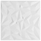 vidaXL Paneles de pared 24 uds EPS amatista blanco 50x50 cm 6 m² vidaXL Paneles de pared 24 uds EPS amatista blanco 50x50 cm 6 m²