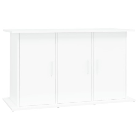 vidaXL Soporte para acuario madera de ingeniería blanco 101x41x58 cm