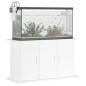 vidaXL Soporte para acuario madera de ingeniería blanco 101x41x58 cm vidaXL Soporte para acuario madera de ingeniería blanco 101x41x58 cm