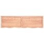vidaXL Tablero mesa madera roble tratada marrón claro 180x50x(2-6) cm vidaXL Tablero mesa madera roble tratada marrón claro 180x50x(2-6) cm