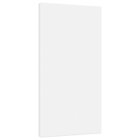 vidaXL Lienzos tensados 12 uds madera maciza de pino y tela blanco