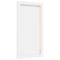 vidaXL Lienzos tensados 12 uds madera maciza de pino y tela blanco