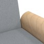 vidaXL Sofá cama con reposabrazos tela gris claro vidaXL Sofá cama con reposabrazos tela gris claro