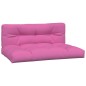 vidaXL Cojines para sofá de palets 2 piezas tela rosa vidaXL Cojines para sofá de palets 2 piezas tela rosa