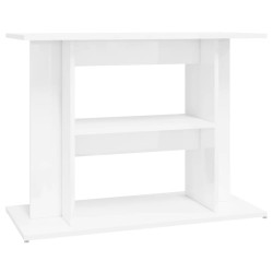 vidaXL Soporte para acuario madera de ingeniería blanco 80x35x60 cm