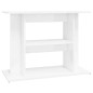 vidaXL Soporte para acuario madera de ingeniería blanco 80x35x60 cm vidaXL Soporte para acuario madera de ingeniería blanco 80x35x60 cm