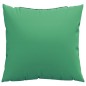 vidaXL Cojines decorativos 4 uds tela verde 40x40 cm vidaXL Cojines decorativos 4 uds tela verde 40x40 cm