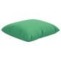 vidaXL Cojines decorativos 4 uds tela verde 40x40 cm vidaXL Cojines decorativos 4 uds tela verde 40x40 cm