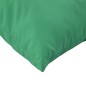 vidaXL Cojines decorativos 4 uds tela verde 40x40 cm vidaXL Cojines decorativos 4 uds tela verde 40x40 cm