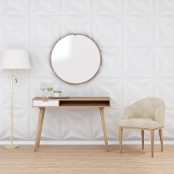 vidaXL Paneles de pared 48 uds EPS estrella blanco 50x50 cm 12 m²