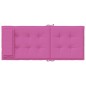 vidaXL Cojines para silla con respaldo alto 4 uds tela Oxford rosa vidaXL Cojines para silla con respaldo alto 4 uds tela Oxford rosa