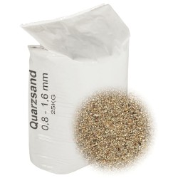 vidaXL Arena filtrante 25 kg 0,8-1,6 mm