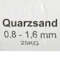 vidaXL Arena filtrante 25 kg 0,8-1,6 mm