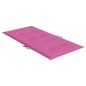 vidaXL Cojines para silla con respaldo bajo 6 uds tela rosa vidaXL Cojines para silla con respaldo bajo 6 uds tela rosa