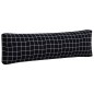 vidaXL Cojines para palés 2 piezas tela Oxford a cuadros negros vidaXL Cojines para palés 2 piezas tela Oxford a cuadros negros