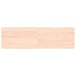 vidaXL Tablero de mesa madera maciza borde natural 140x40x(2-4) cm vidaXL Tablero de mesa madera maciza borde natural 140x40x(2-4) cm