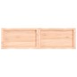 vidaXL Tablero de mesa madera maciza borde natural 140x40x(2-4) cm vidaXL Tablero de mesa madera maciza borde natural 140x40x(2-4) cm