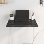 vidaXL Tablero mesa madera roble tratada gris oscuro 60x60x(2-4) cm vidaXL Tablero mesa madera roble tratada gris oscuro 60x60x(2-4) cm