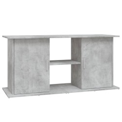 vidaXL Soporte de acuario madera ingeniería gris hormigón 121x41x58 cm