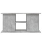 vidaXL Soporte de acuario madera ingeniería gris hormigón 121x41x58 cm vidaXL Soporte de acuario madera ingeniería gris hormigón 121x41x58 cm