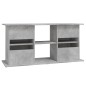 vidaXL Soporte de acuario madera ingeniería gris hormigón 121x41x58 cm vidaXL Soporte de acuario madera ingeniería gris hormigón 121x41x58 cm