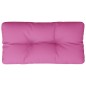 vidaXL Cojín para palés tela rosa 70x40x12 cm vidaXL Cojín para palés tela rosa 70x40x12 cm