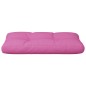vidaXL Cojín para palés tela rosa 70x40x12 cm vidaXL Cojín para palés tela rosa 70x40x12 cm