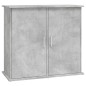 vidaXL Soporte de acuario madera ingeniería gris hormigón 81x36x73 cm