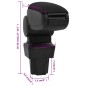 vidaXL Reposabrazos para coche ABS negro 11,5x32x(30-50) cm vidaXL Reposabrazos para coche ABS negro 11,5x32x(30-50) cm
