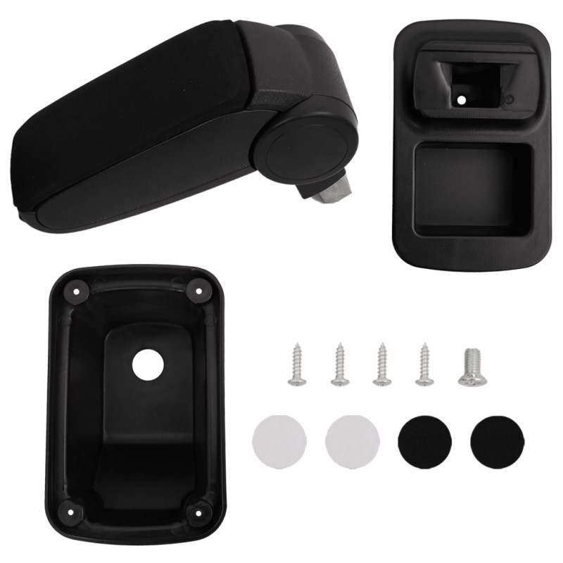vidaXL Reposabrazos para coche ABS negro 14x33x(30-45,5) cm vidaXL Reposabrazos para coche ABS negro 14x33x(30-45,5) cm