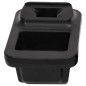 vidaXL Reposabrazos para coche ABS negro 14x33x(30-45,5) cm vidaXL Reposabrazos para coche ABS negro 14x33x(30-45,5) cm