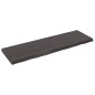 vidaXL Tablero mesa madera roble tratada gris oscuro 160x50x(2-6) cm vidaXL Tablero mesa madera roble tratada gris oscuro 160x50x(2-6) cm