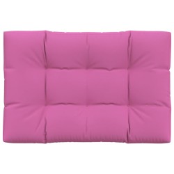 vidaXL Cojín para palés tela rosa 120x80x12 cm