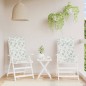 vidaXL Cojines silla respaldo alto 2 uds tela Oxford estampado hojas vidaXL Cojines silla respaldo alto 2 uds tela Oxford estampado hojas