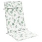 vidaXL Cojines silla respaldo alto 2 uds tela Oxford estampado hojas vidaXL Cojines silla respaldo alto 2 uds tela Oxford estampado hojas