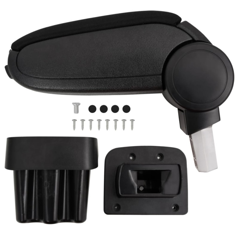 vidaXL Reposabrazos para coche ABS negro 15x31,5x(35-51) cm vidaXL Reposabrazos para coche ABS negro 15x31,5x(35-51) cm
